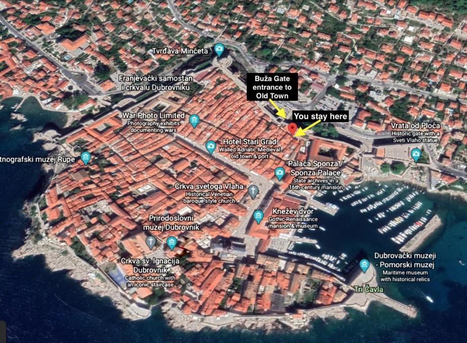 Stella Del Mare Apartment - Dubrovnik Old Town Getaway Eksteriør bilde